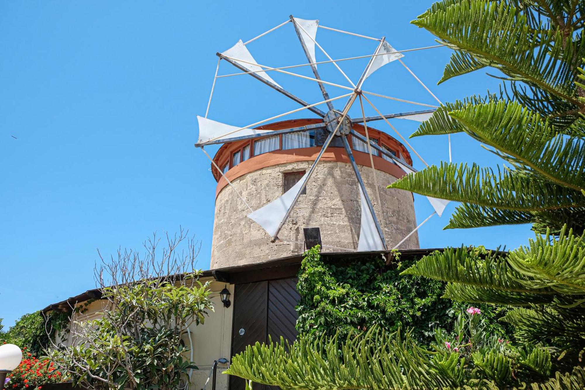Windmill Renovated 2025 Villa Ialysos  Exterior photo